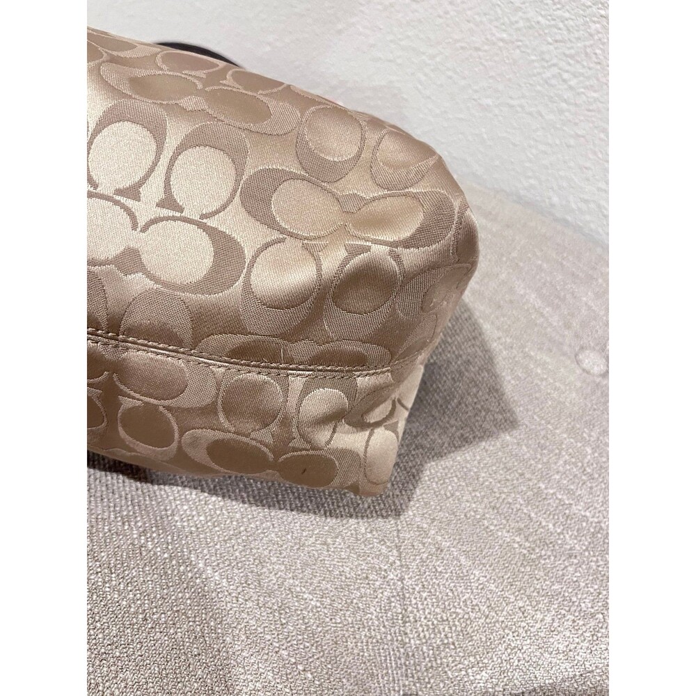 Coach Signature C Monogram Shoulder Bag - Picture 10 of 11